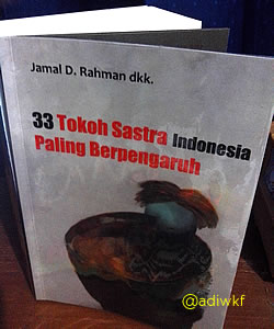 33 tokoh sastra indonesia paling berpengaruh
